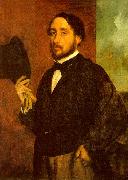 Edgar Degas Self Portrait_h oil painting artist
